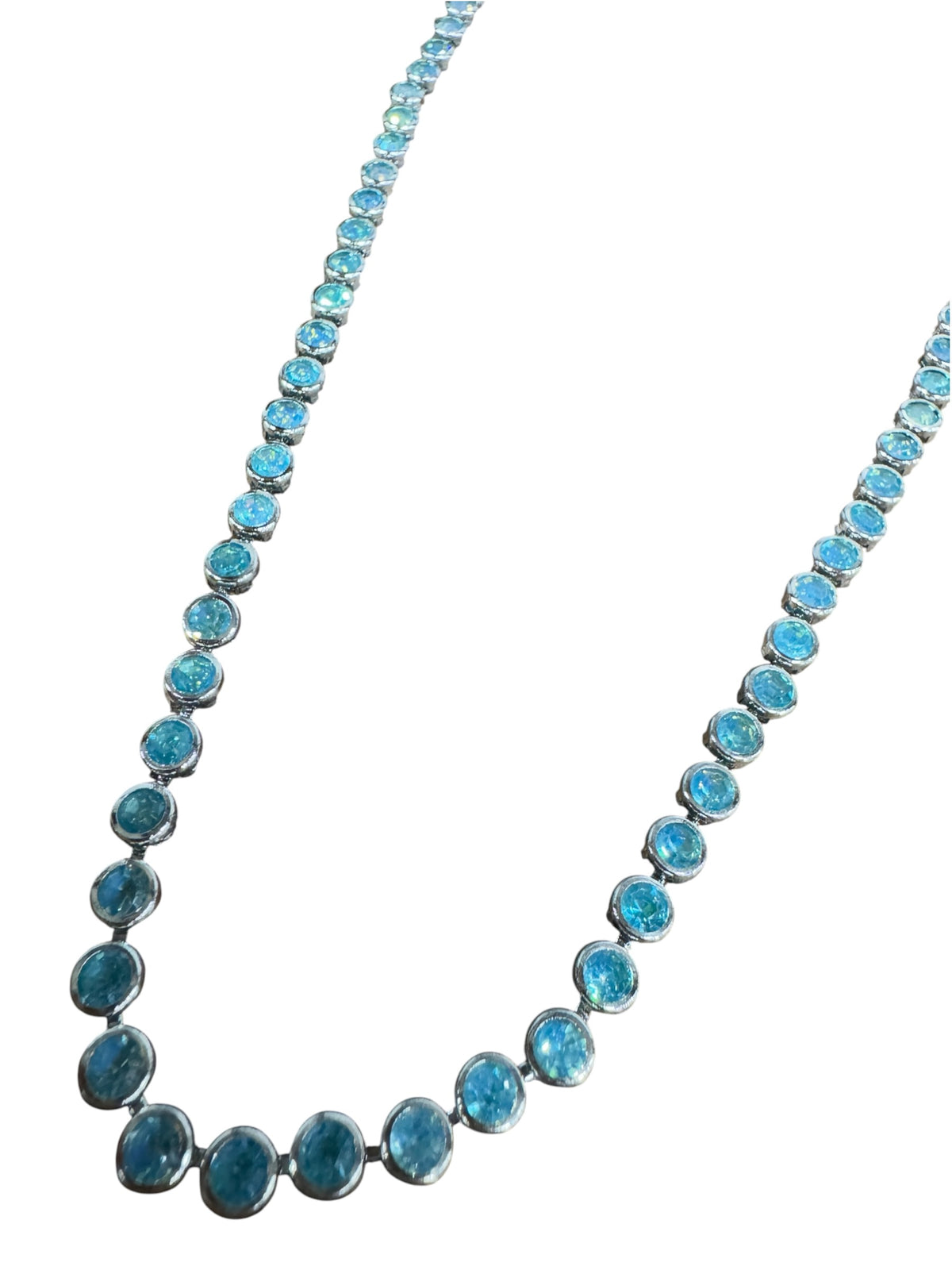 Ocean Mist Bezel Necklace