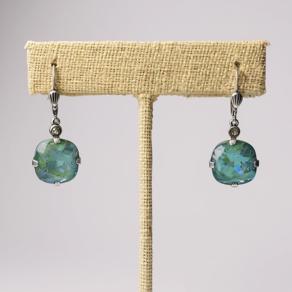 Luxe Round Crystal Earrings - 3 Colors