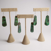 Natural Chrysocolla Drop Earrings
