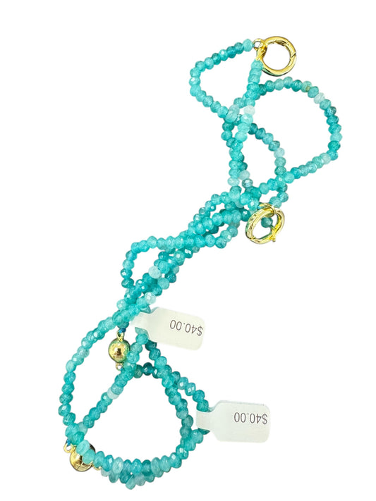 14" Turquoise Magnetic Necklace