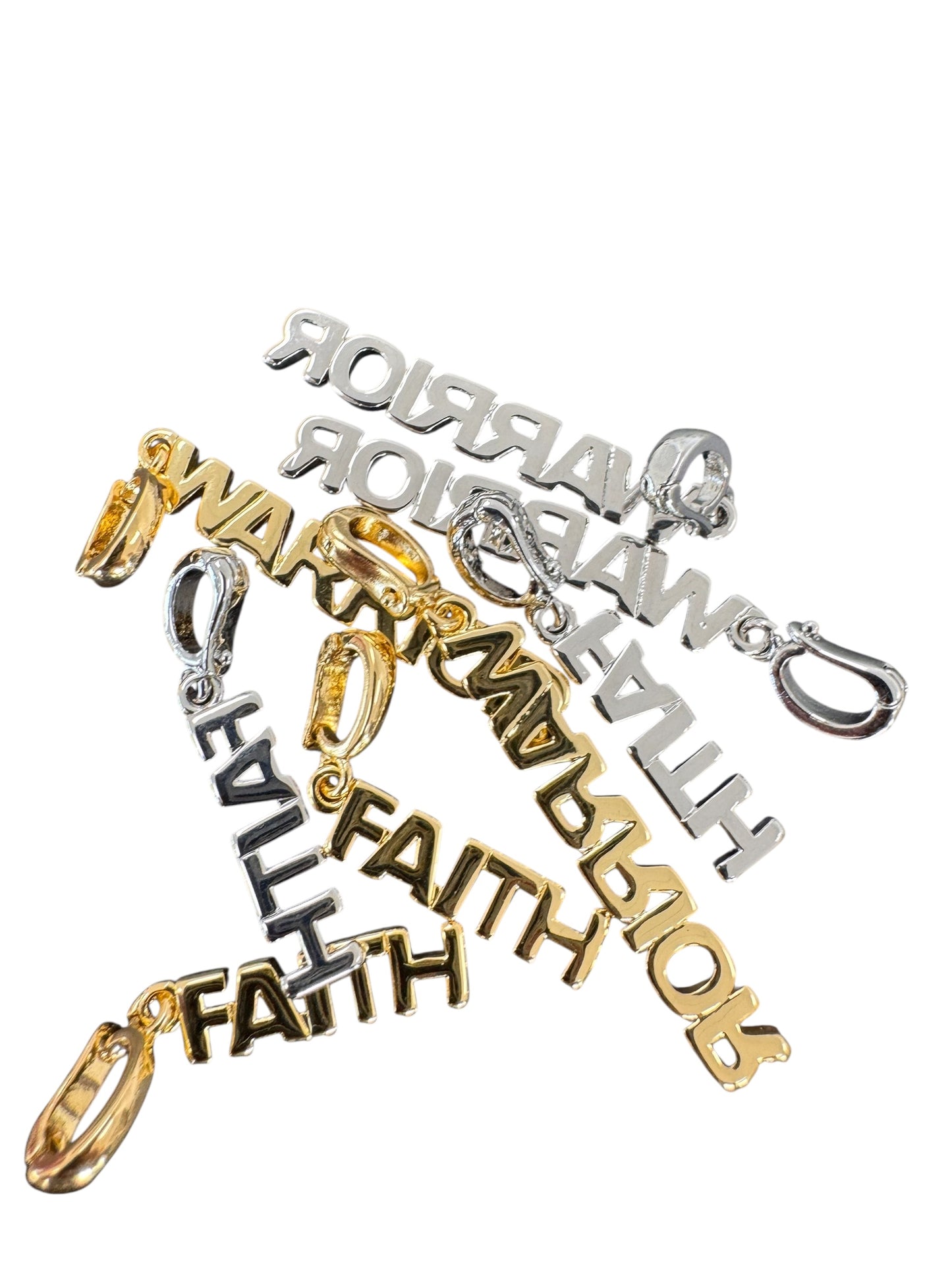 Inspiring Words Detachable Charm