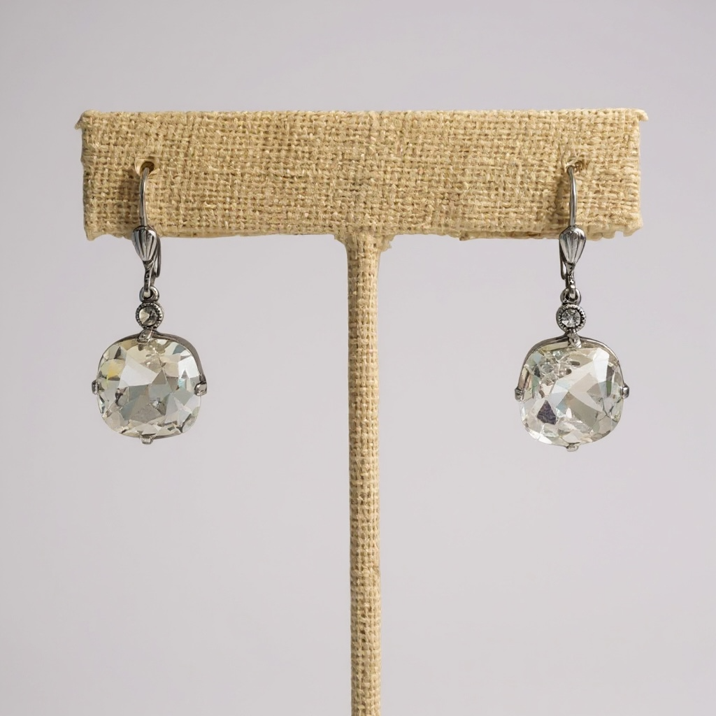 Luxe Round Crystal Earrings - 3 Colors