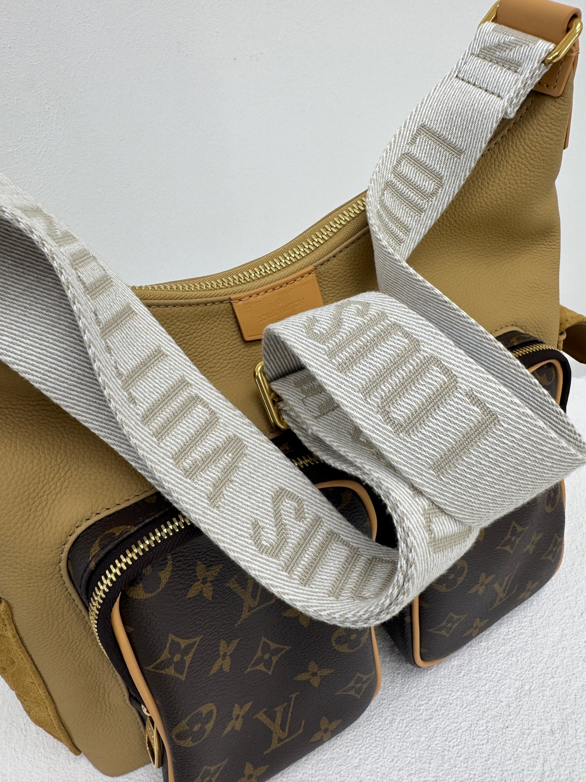 Louis Vuitton Trail Messenger Hobo Cargo Bag