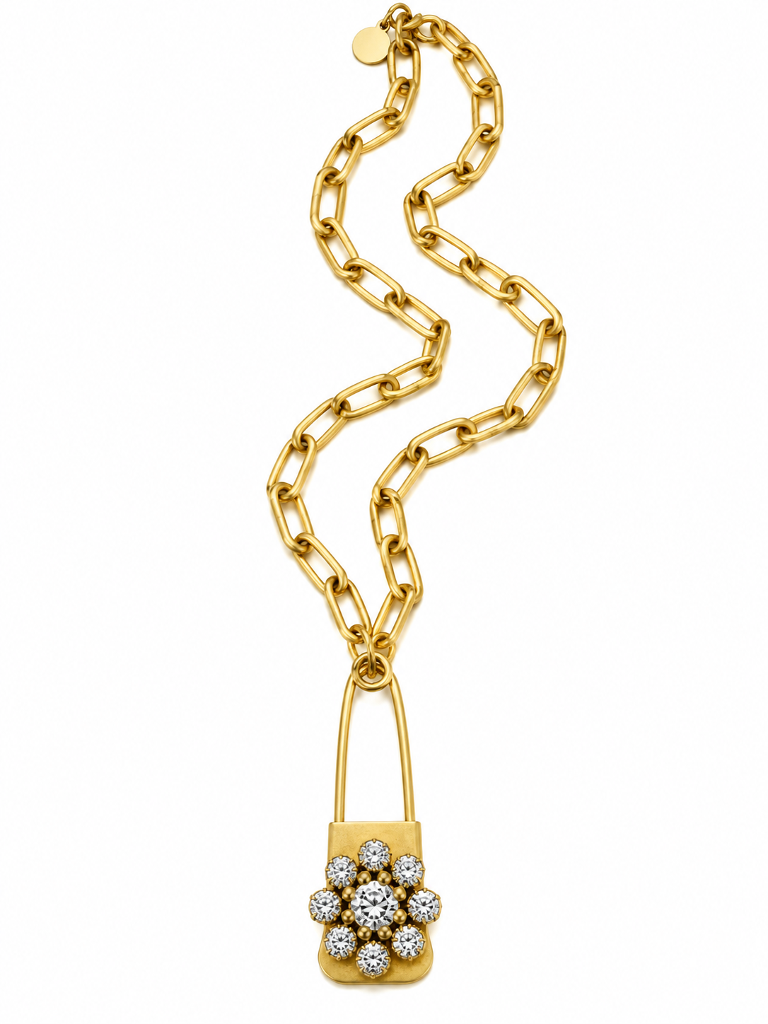 Vintage Laundry Pin Necklace