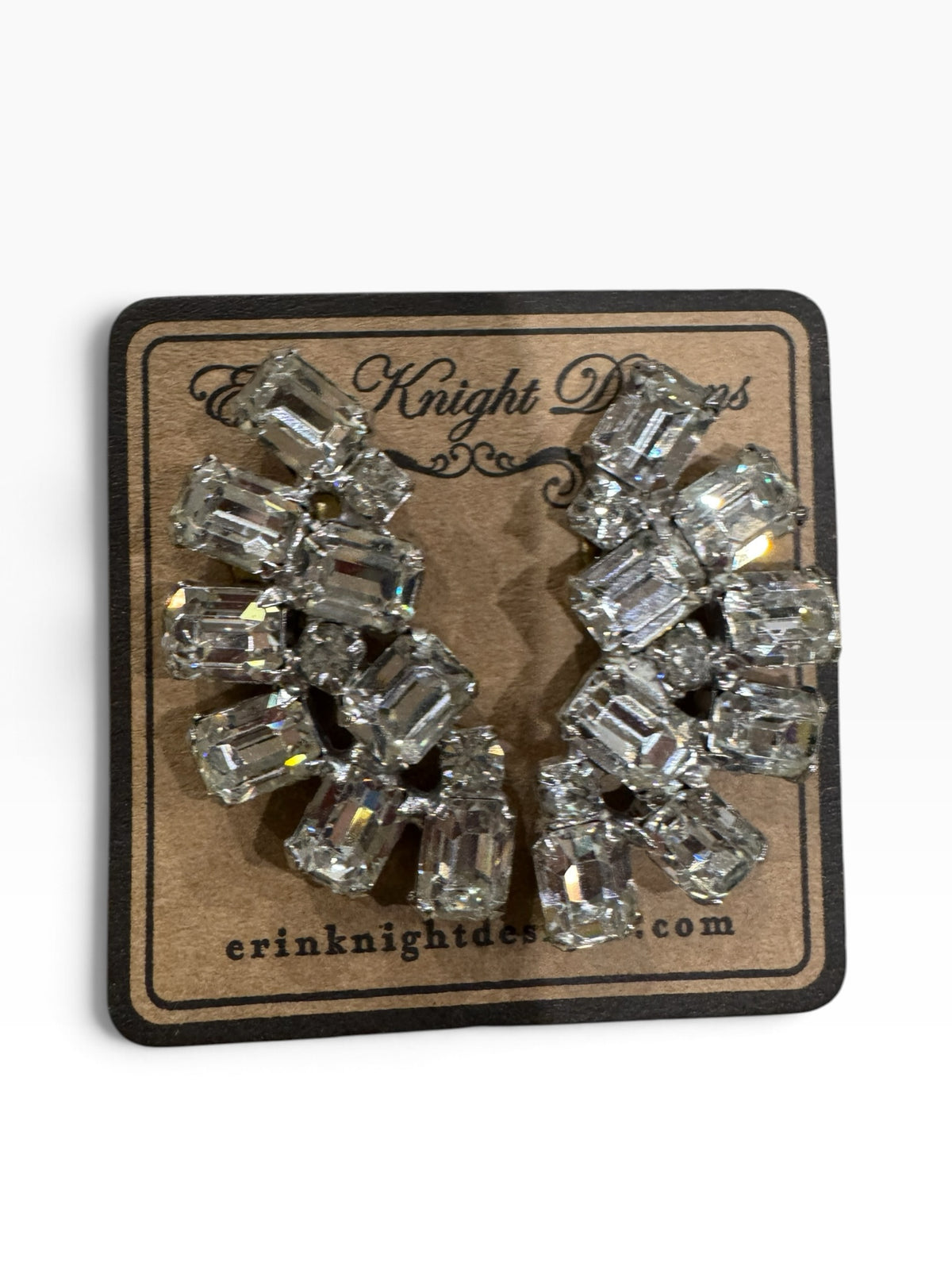 Champagne Dreams Crystal Earrings