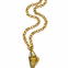 Vintage Chain Enamel Carp Fish Necklace