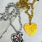 Large LOVE Heart Necklace