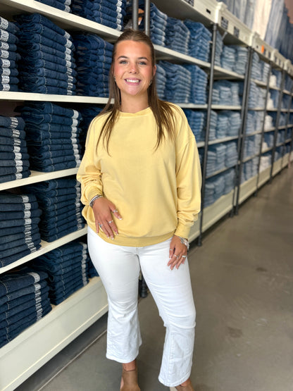 The Eleanor Lightweight Luxe Sweatshirt - Confetti Collection