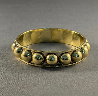 Brass Ball Bangles