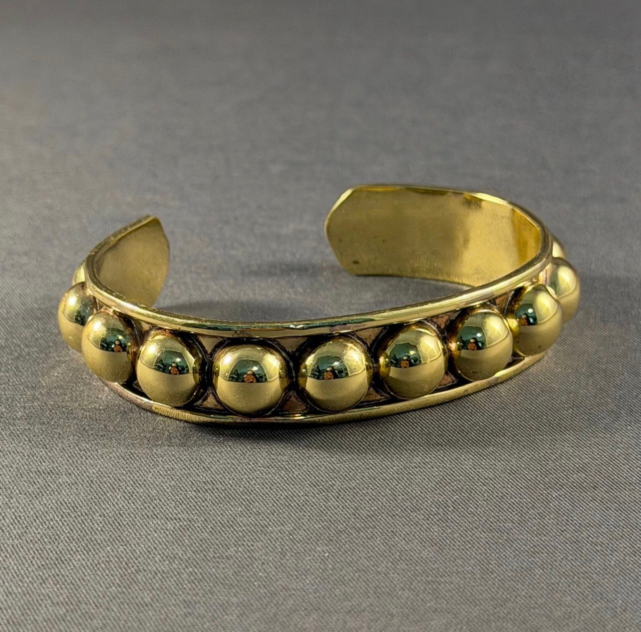 Brass Ball Bangles
