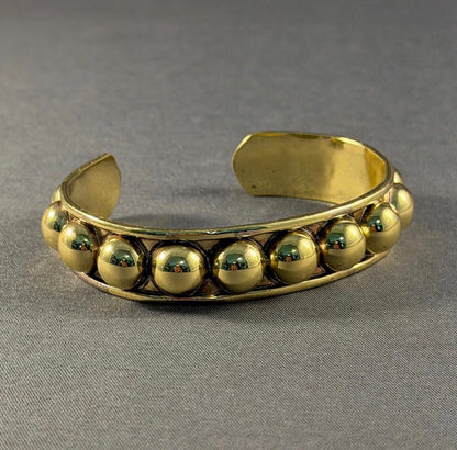 Brass Ball Bangles