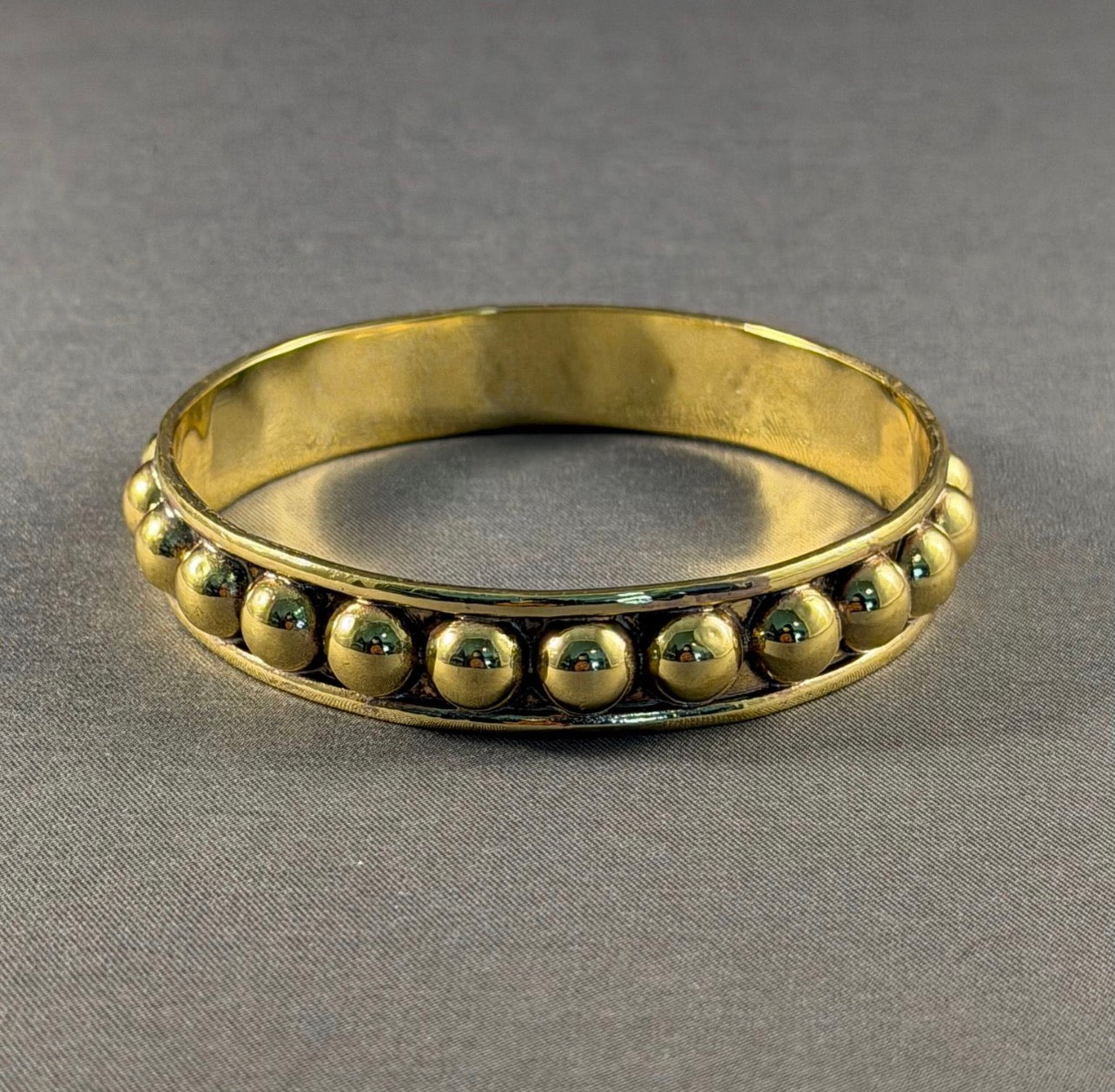 Brass Ball Bangles