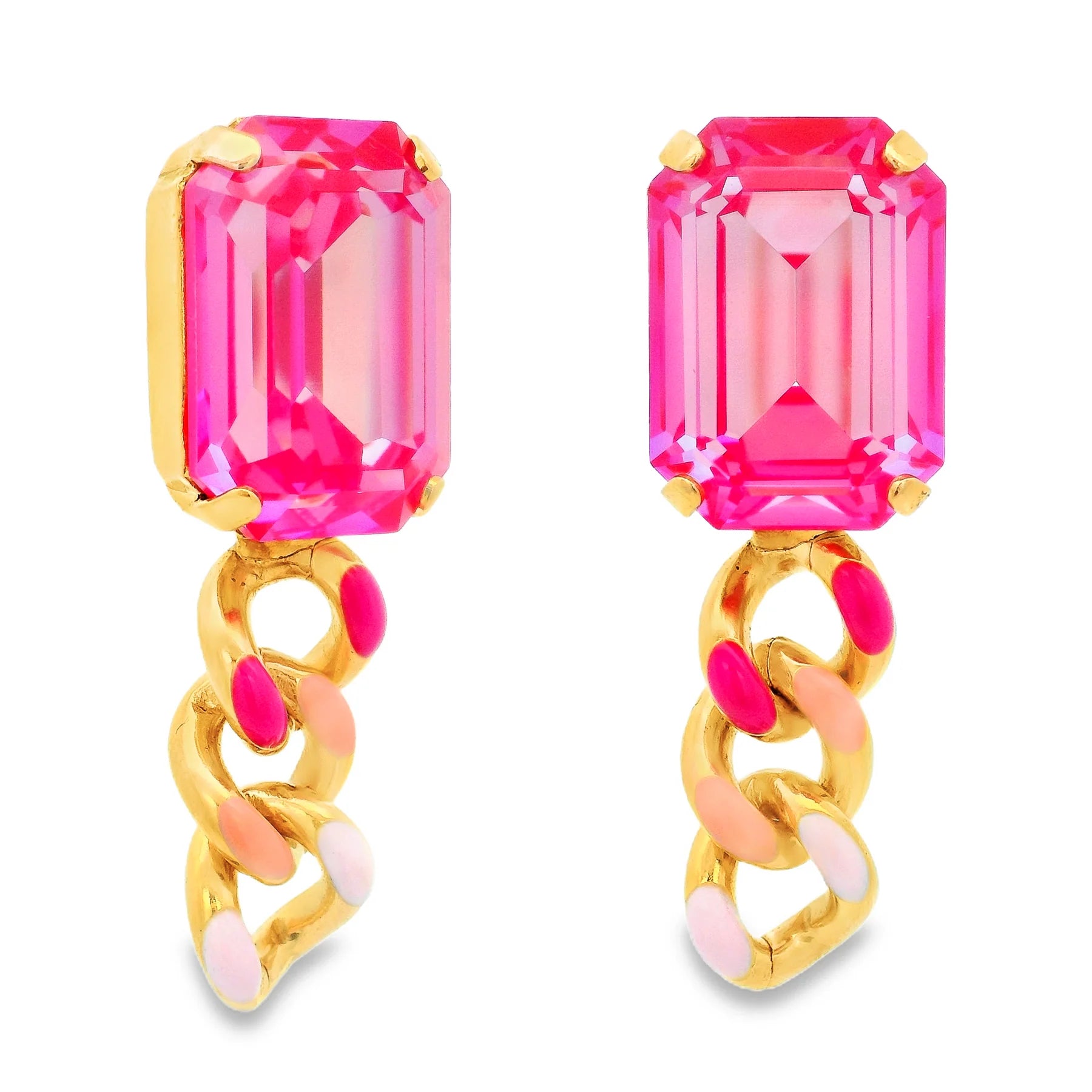 TOVA Gyda Earrings In Pinkle