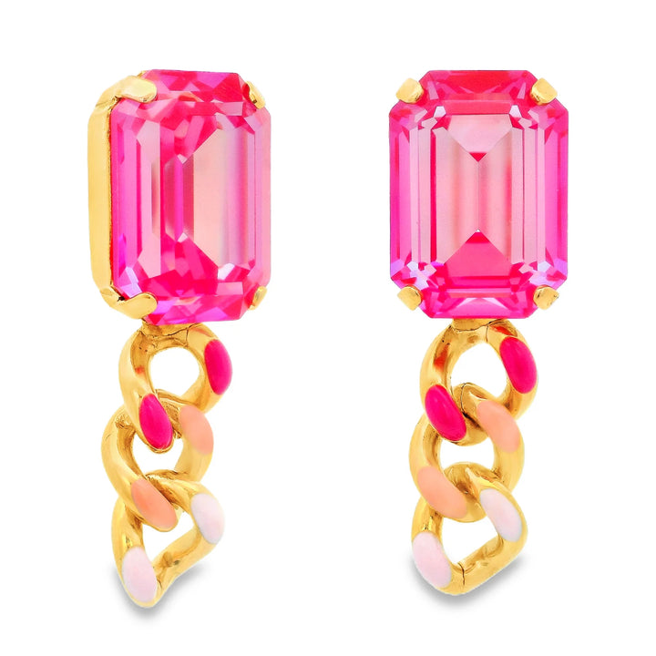 TOVA Gyda Earrings In Pinkle