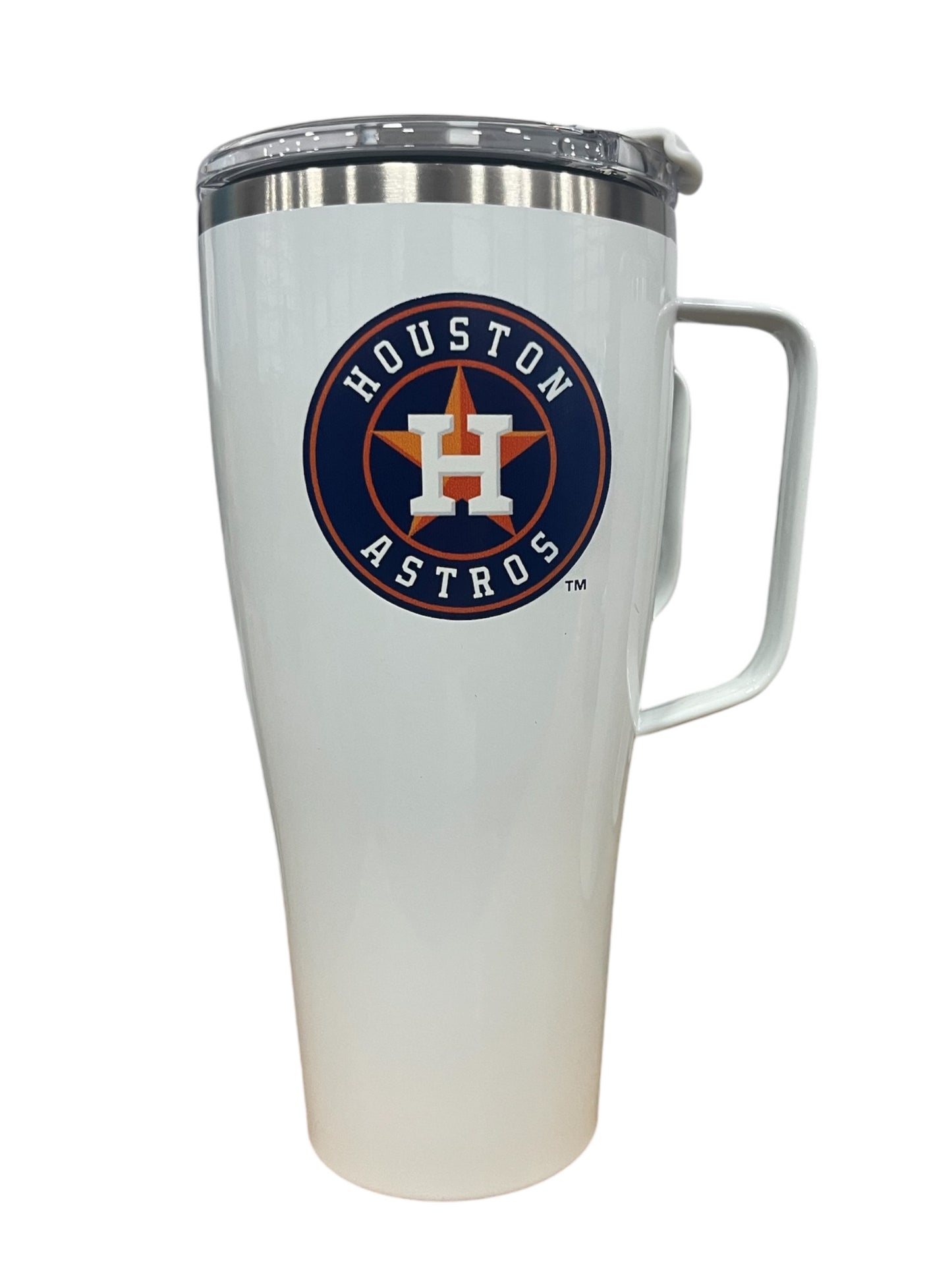 BruMate Houston Astros White 32 oz. Toddy