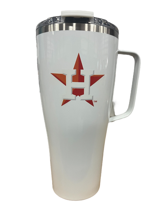 BruMate Houston Astros White 32 oz. Toddy