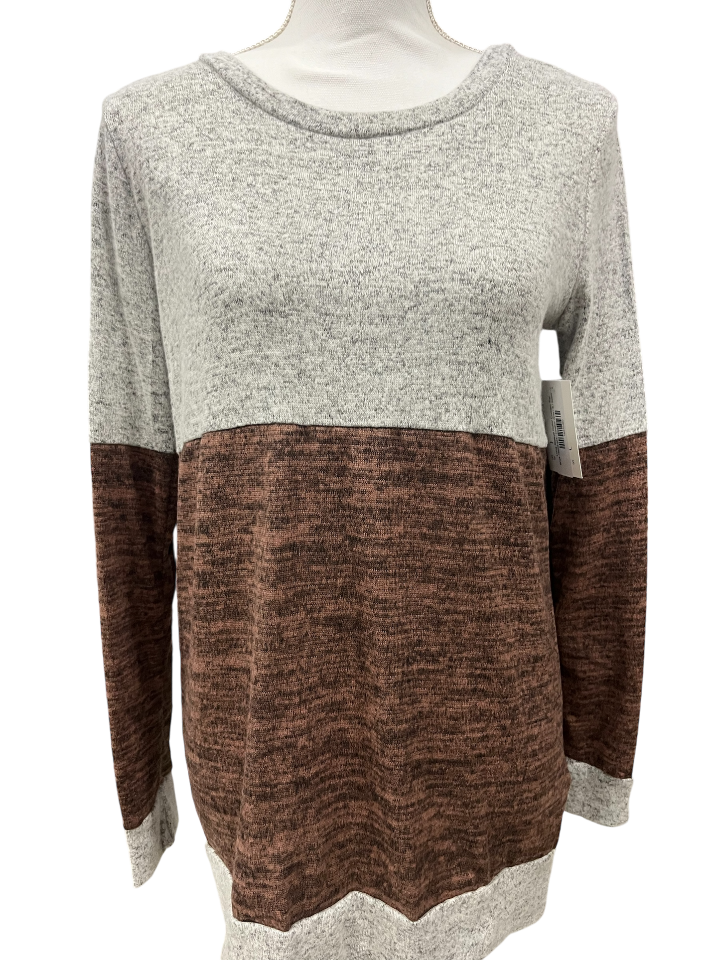 Long Sleeve Color Combo Top