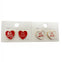 Be Mine Enamel Conversation Heart Post Earrings