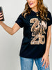 Hello 2026 Leopard Graphic Tee