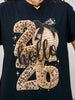 Hello 2026 Leopard Graphic Tee