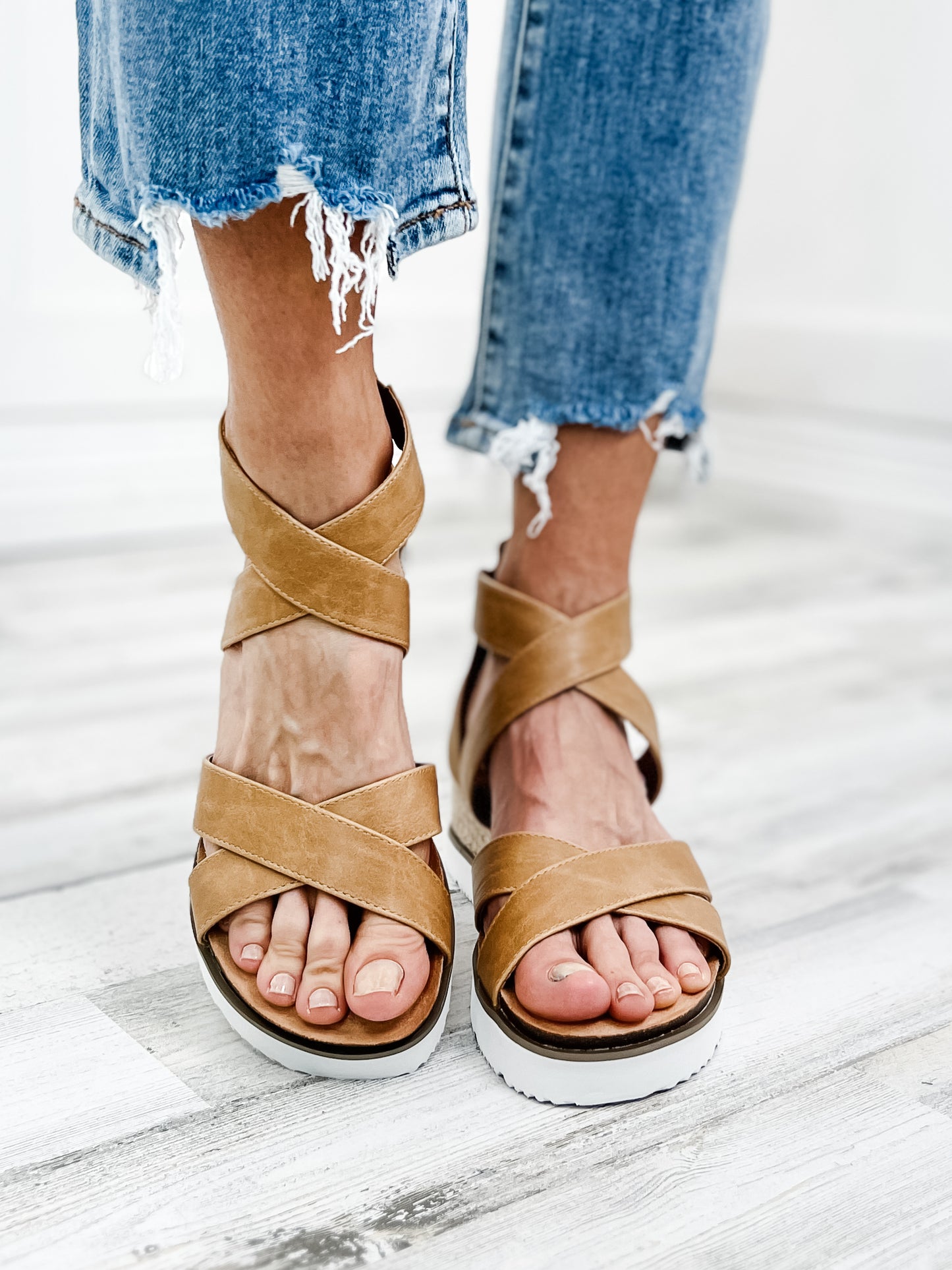 Corkys Double Dutch Caramel Sandal