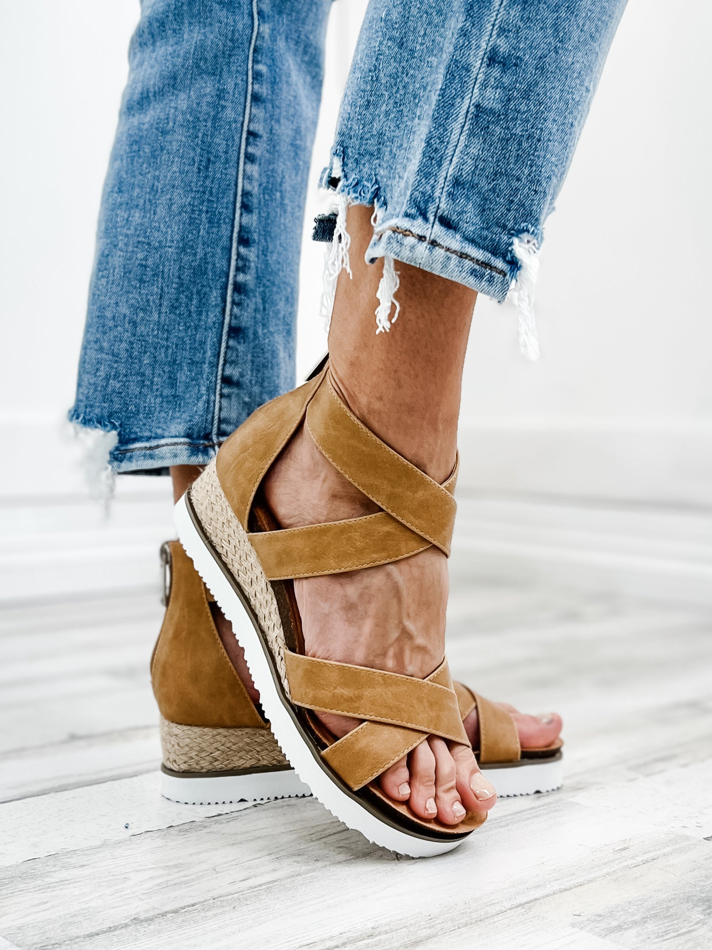 Corkys Double Dutch Caramel Sandal