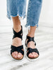 Corkys Double Dutch Black Sandal