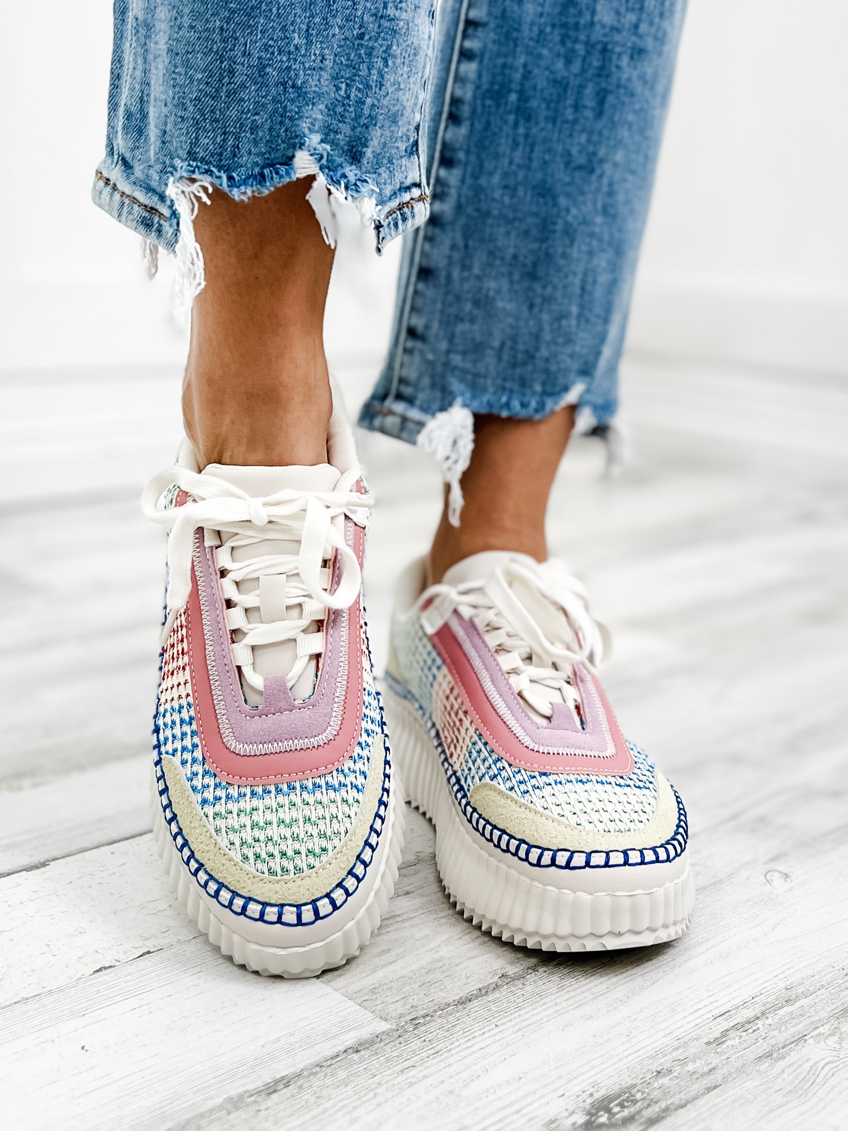 THAT'S HER CORKY SNEAKERS