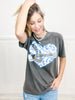 Detroit Football Embellished Graphic Tee