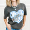 Detroit Football Embellished Graphic Tee