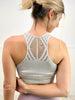 Hi-Neck Racer Back Crop "Beth" Top