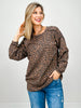 Long Sleeve Predator Print Urban Ribbed Top