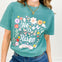 Matthew 28:6 Floral Graphic Tee