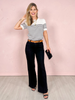 Judy Blue MOONLIGHT High Waist Retro Wide Black Jean