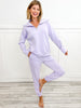 Hamptons Travel Active/Loungewear Set in Lilac