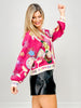 Queen Of Sparkles NYE Icon Button Up Cardigan
