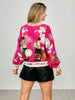 Queen Of Sparkles NYE Icon Button Up Cardigan