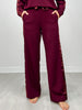 Modal Scuba Luxe Satin Straight Pant