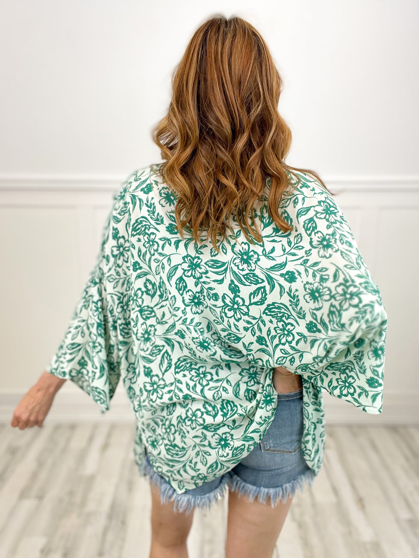 Flirty Filigree Kimono