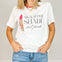 Signature Shades: Hot Pink Lipstick Graphic Tee