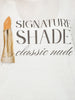 Signature Shades: Classic Nude Lipstick Graphic Tee