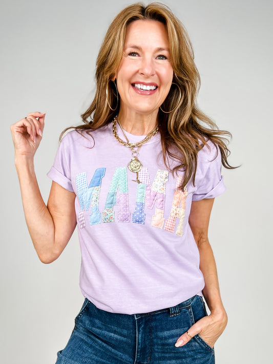 Patchwork Mama Graphic Tee