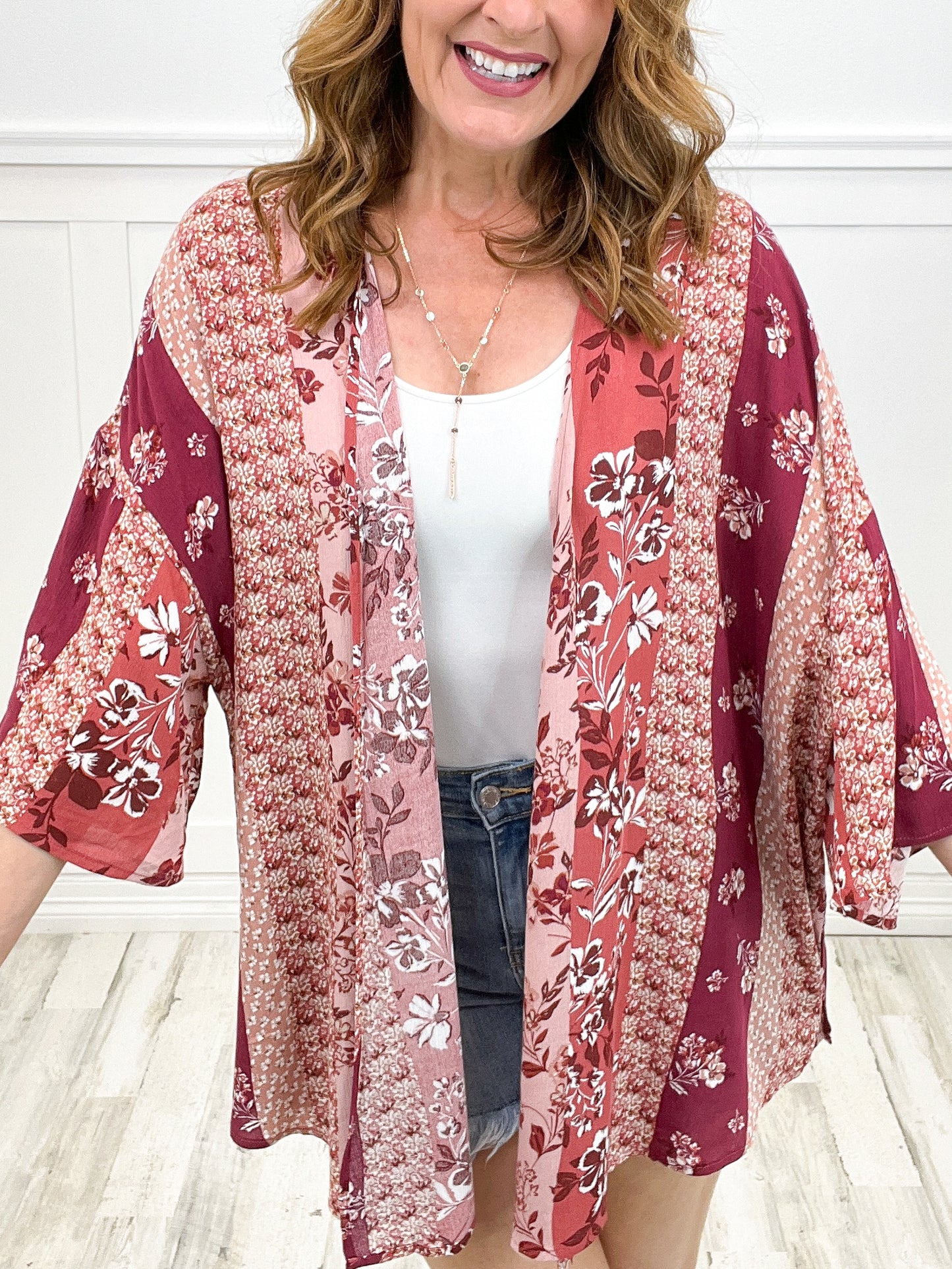 Summer Nights Floral Kimono