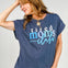 Tired Moms Club Embellished Graphic Tee