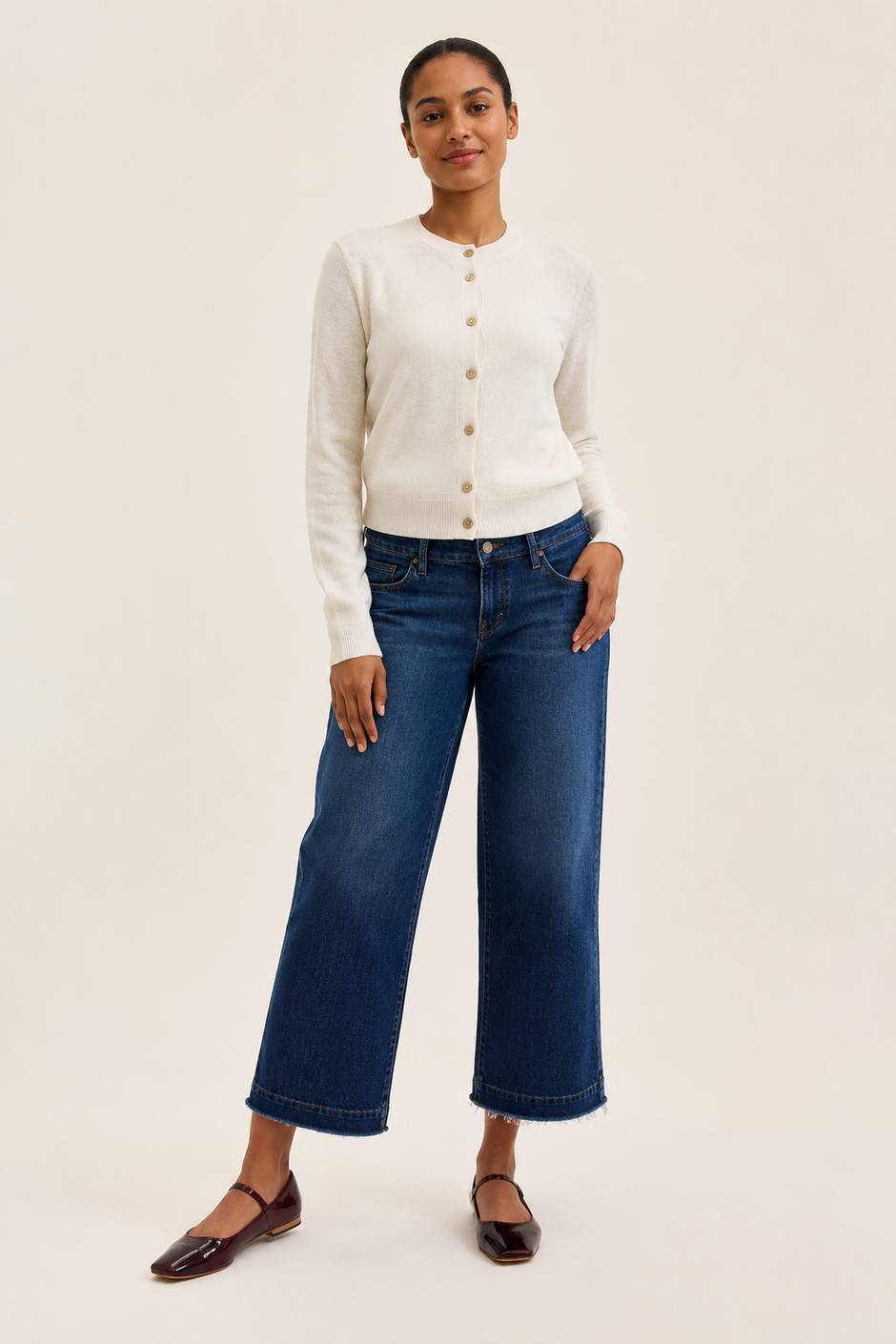 Judy Blue HW Tummy Control Ankle Wide "Claudia"