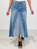 Selma Pieced Denim Maxi Skirt