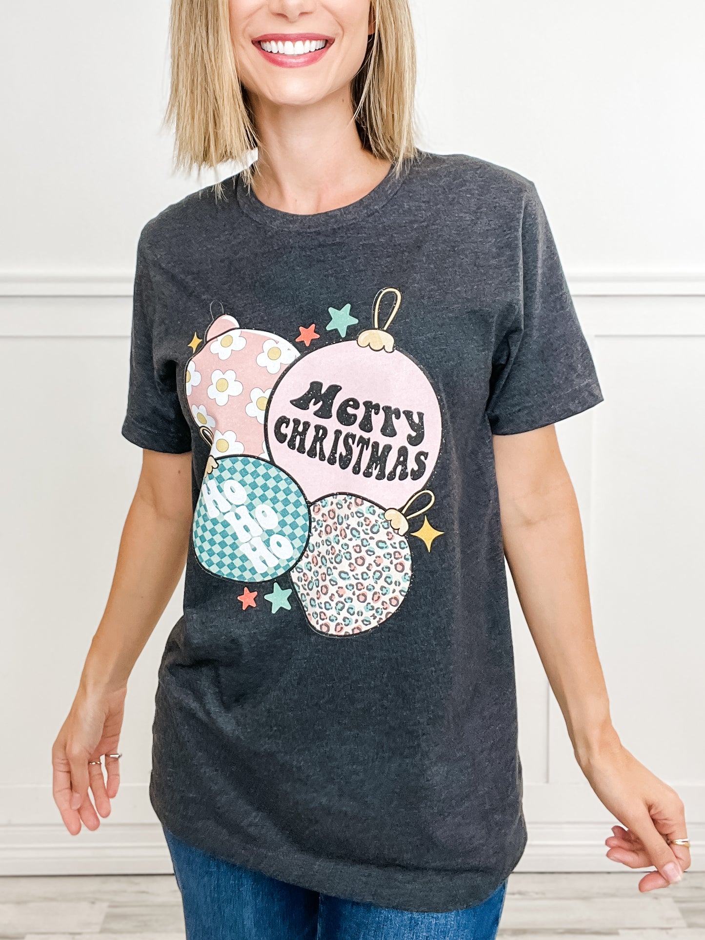 Christmas Ornaments Graphic Tee