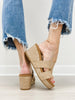 Pierre Dumas Vivian-1 Wedges in Taupe