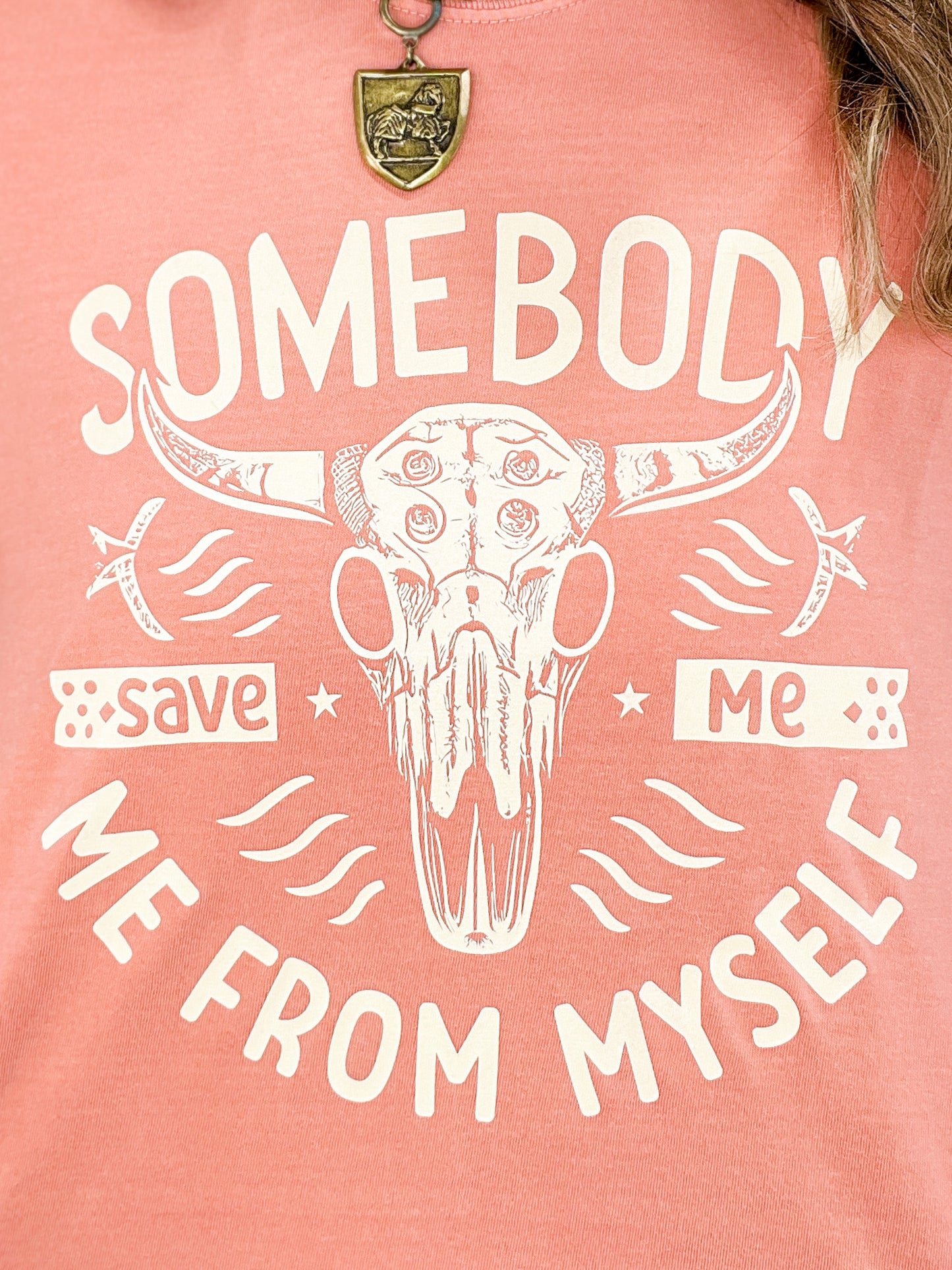 Somebody Save Me From Myself Graphic Tee