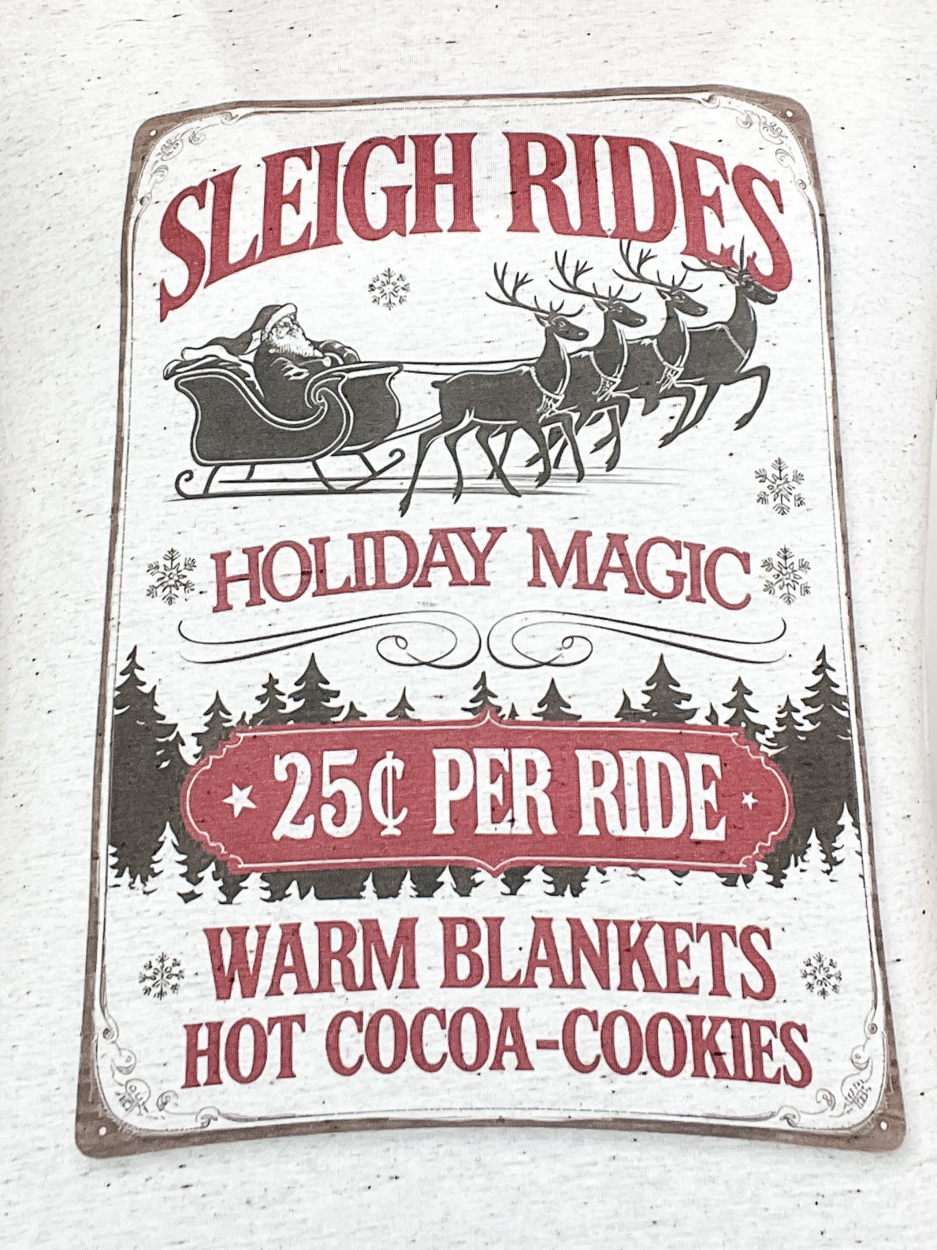 Holiday Magic Sleigh Rides Graphic Tee